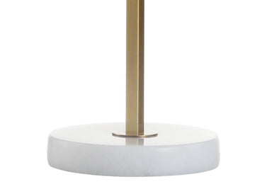 Alyssa 24.5" Metal/Marble LED Table Lamp - JONATHAN Y